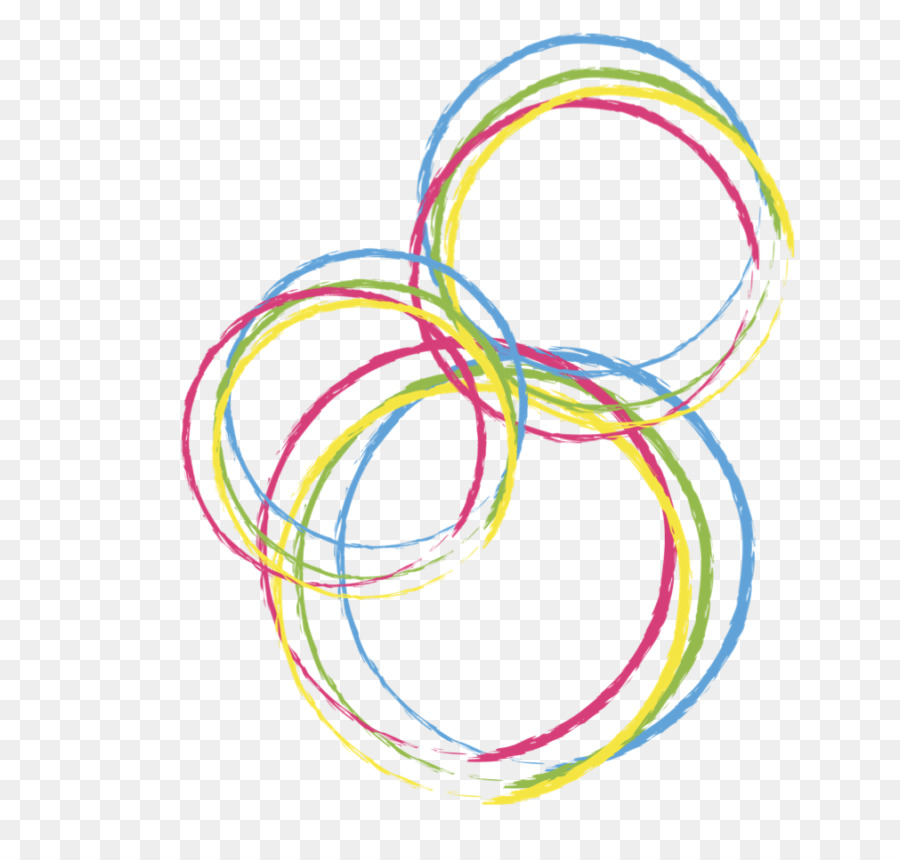 Cercles Colorés，Abstrait PNG