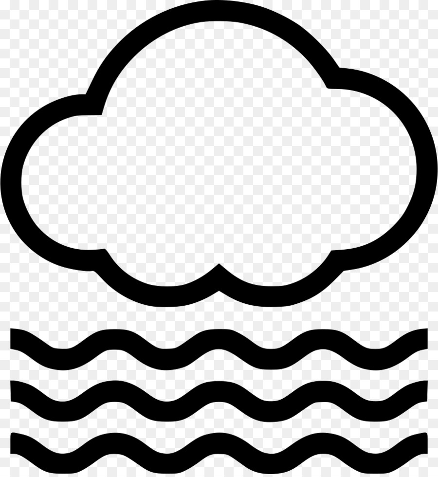 Nuages ​​et Vagues，Météo PNG