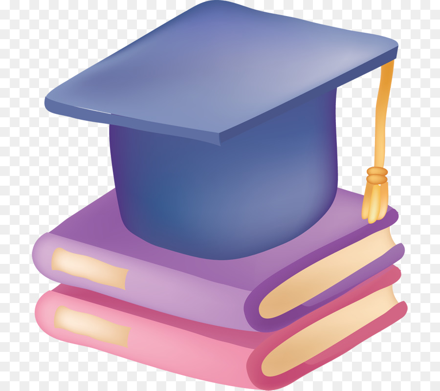 Casquette De Graduation，Livres PNG