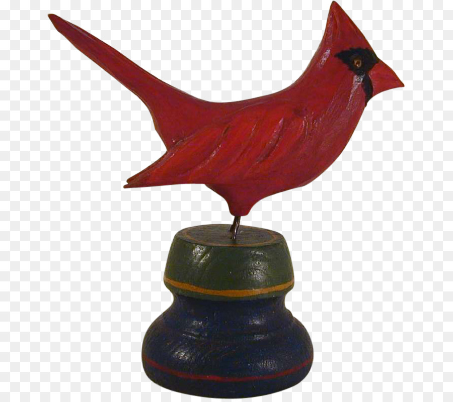 Oiseau Rouge，En Bois PNG