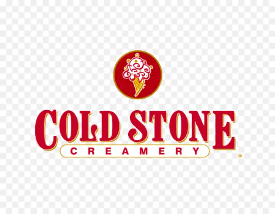 Logo De La Crémerie Cold Stone，Glace PNG