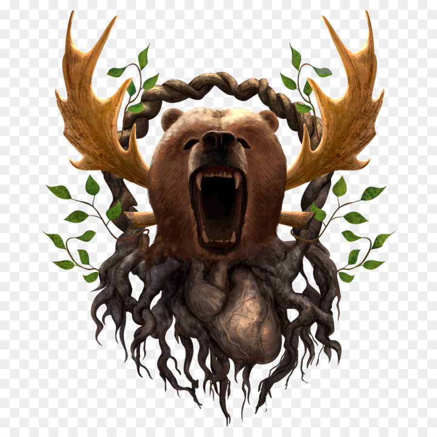 Cerf，Museau PNG