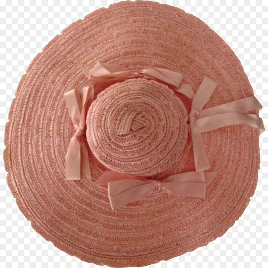 Chapeau Rose，Paille PNG