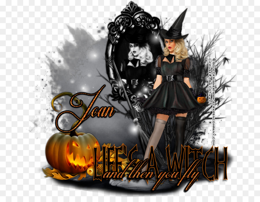 Sorcière，Halloween PNG