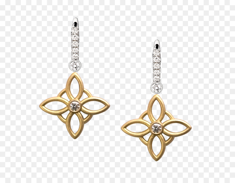 Boucle D Oreille，Boucle D Oreille En Or PNG