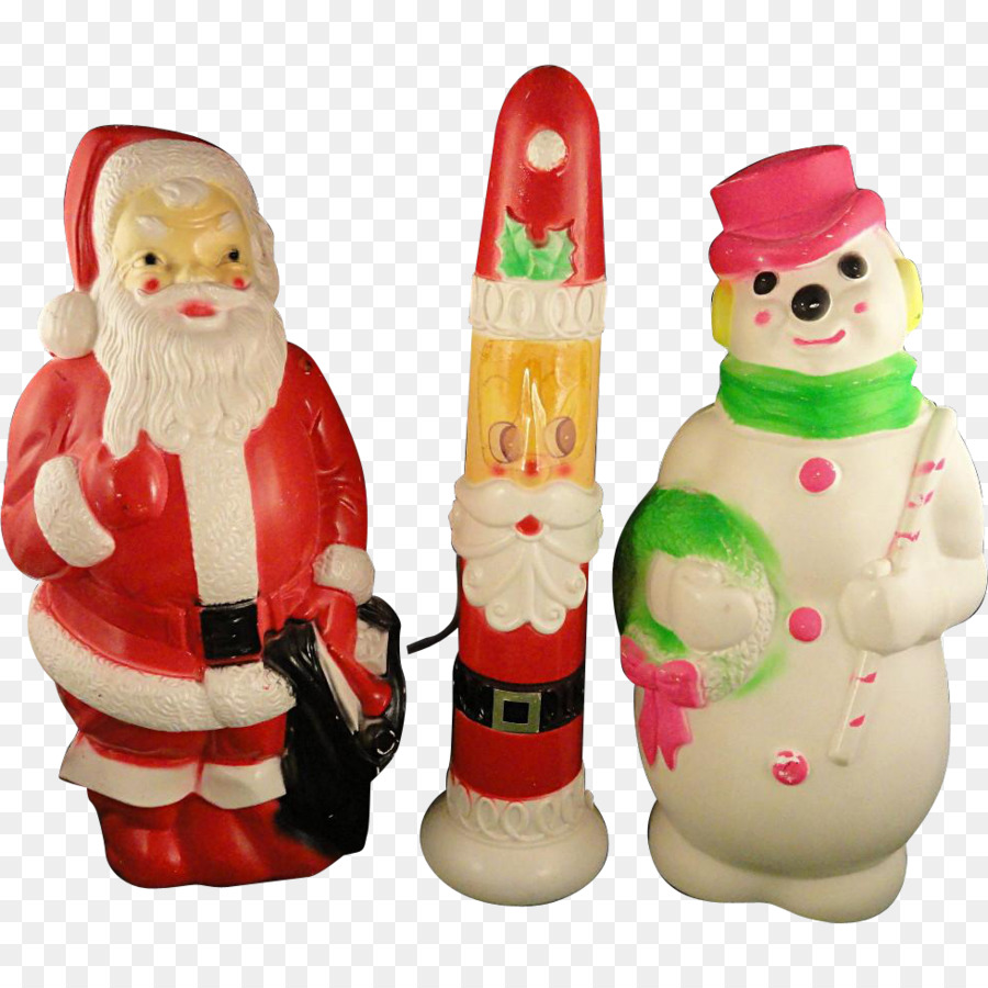 Père Noël Et Bonhomme De Neige，Noël PNG