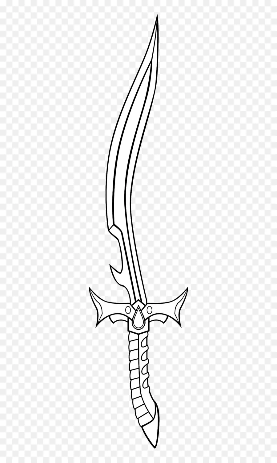 L épée，Khopesh PNG
