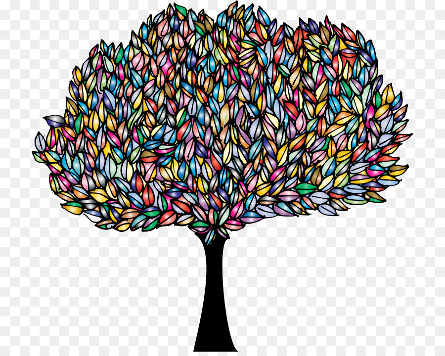 Arbre，Coloré PNG