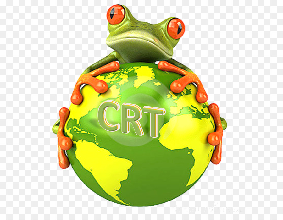 Grenouille Sur Un Globe，Terre PNG