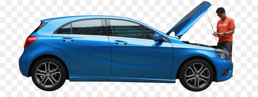 Voiture，Bleu PNG