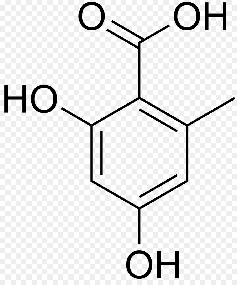 Orsellinic Acide，Depside PNG