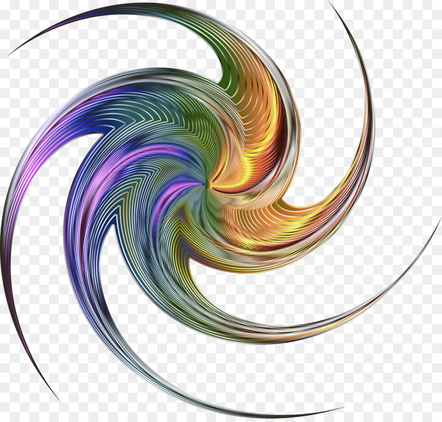 Spirale Colorée，Tourbillon PNG