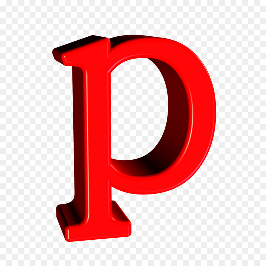 Lettre Rouge P，Lettre PNG