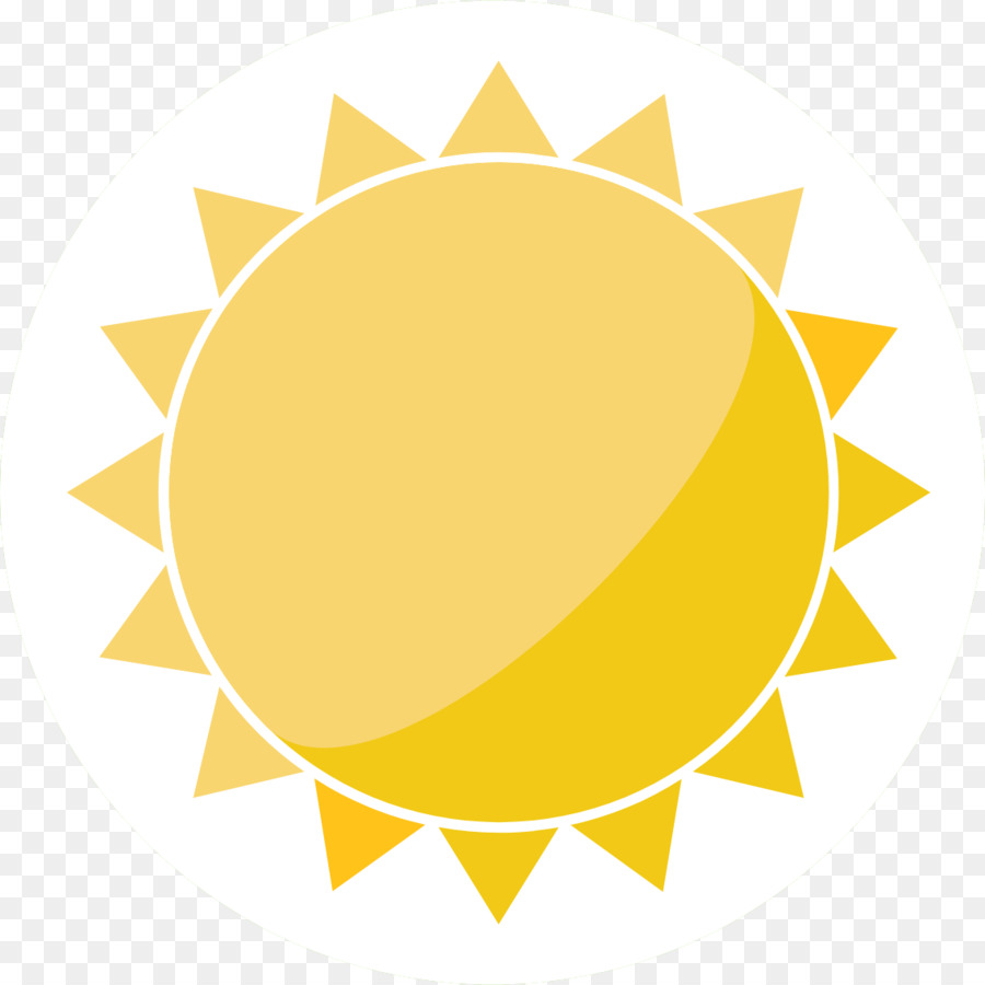 Soleil Jaune，Brillant PNG