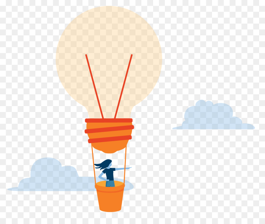 Ballon à Air Chaud，Dessin Animé PNG