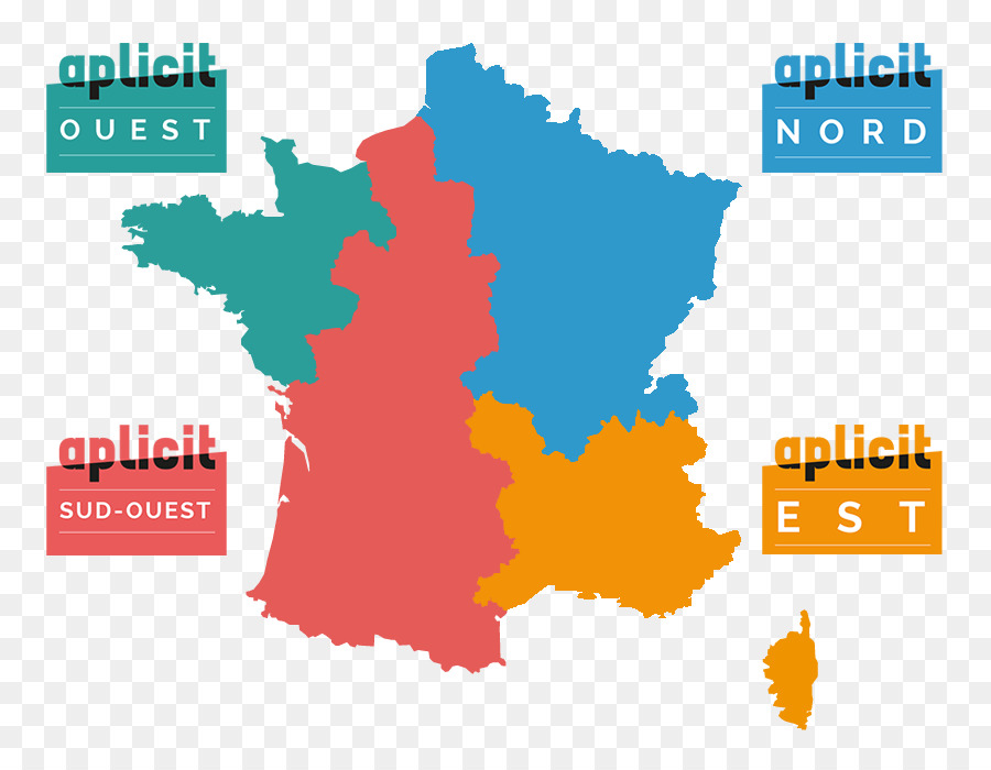 France，Carte PNG