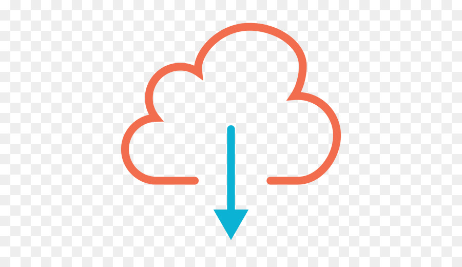 Téléchargement Dans Le Cloud，Flèche PNG