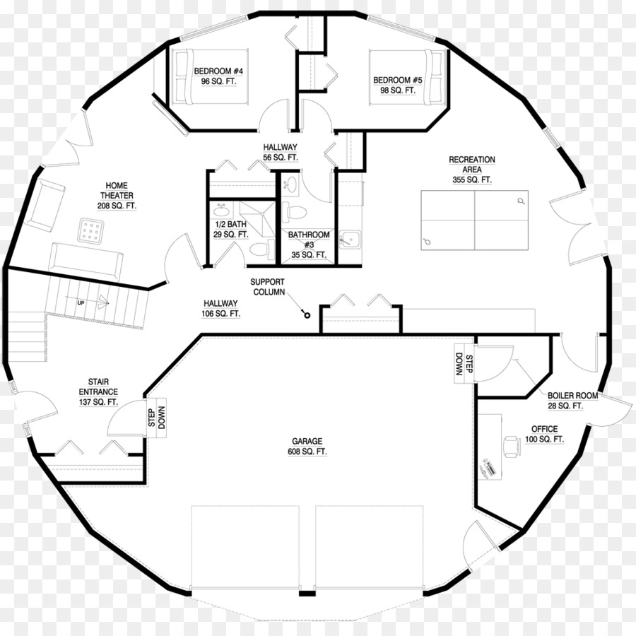 Plan D étage，Plan De Maison PNG