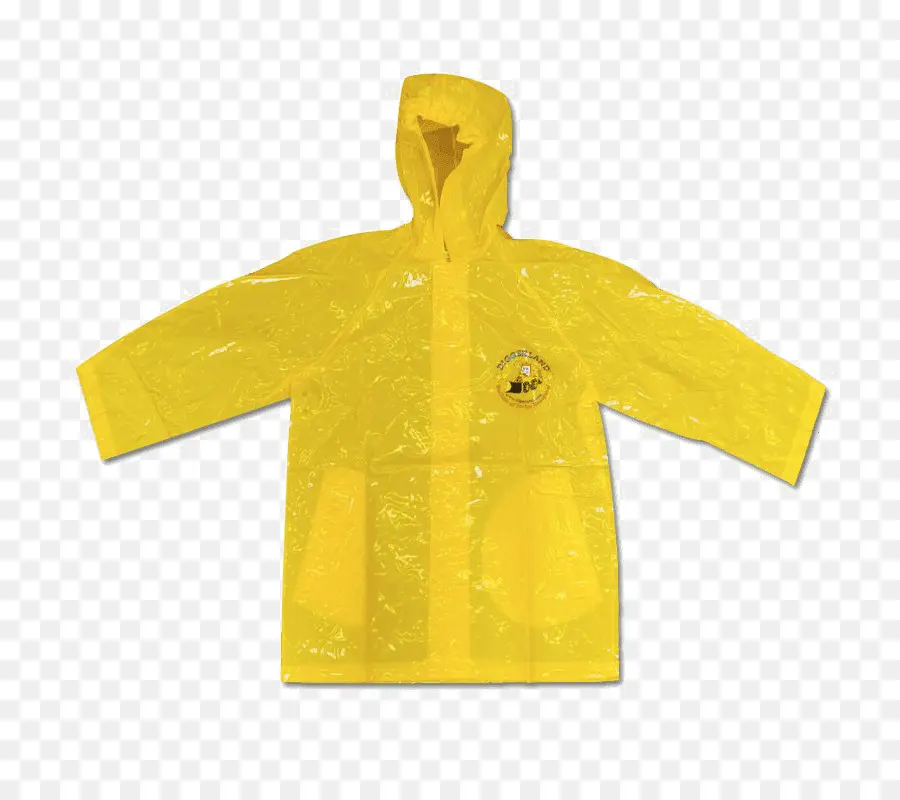 Imperméable Jaune，Veste PNG