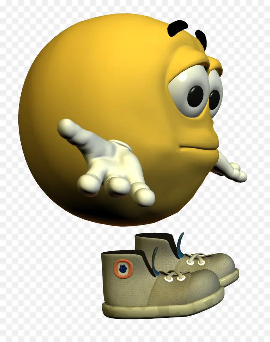 Emoji Triste，Chaussures PNG