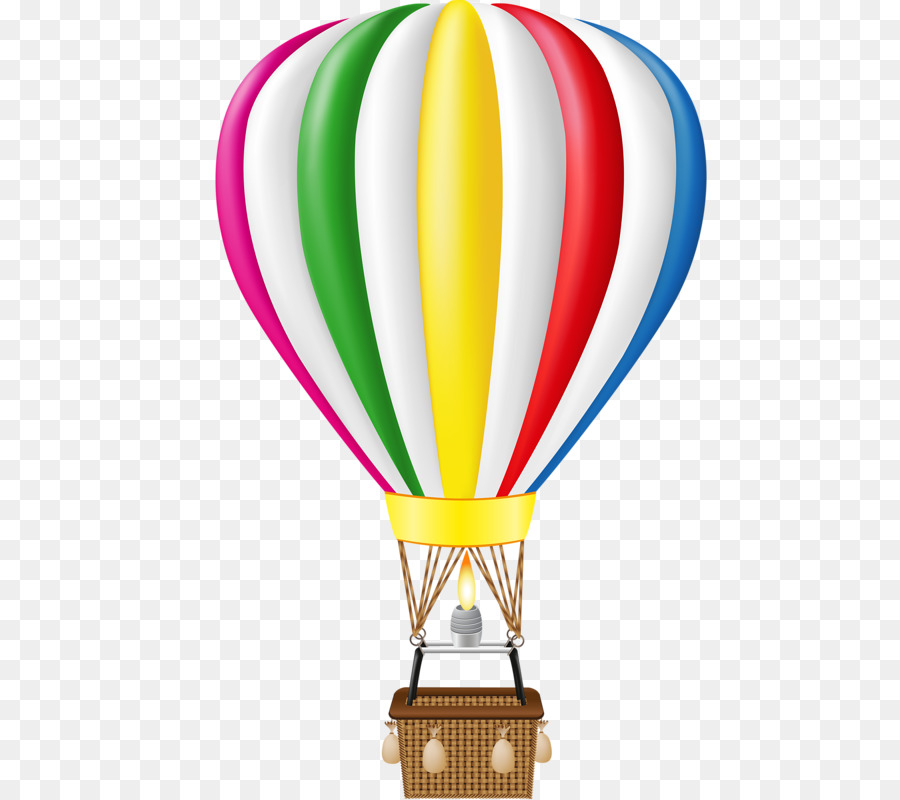 Montgolfières Colorées，Ciel PNG