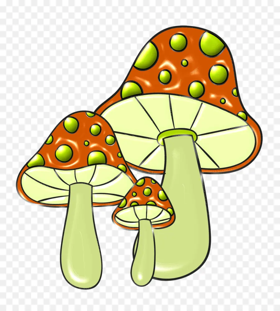 Champignons De Dessin Animé，Dessin Animé PNG