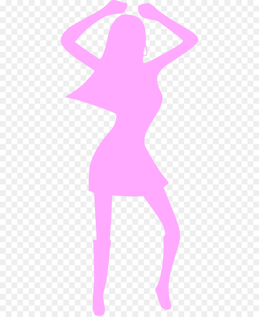 Silhouette De Danse，Rose PNG