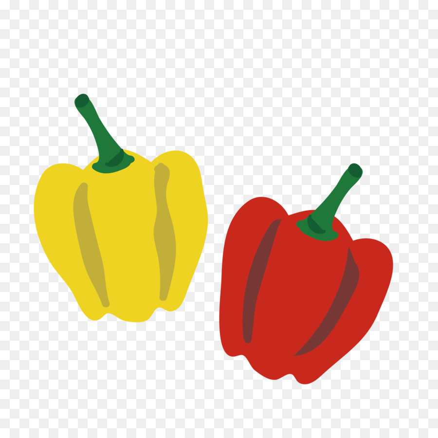 Pomme Et Poivron，Fruit PNG