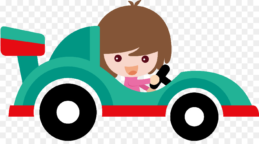 Fille En Voiture，Véhicule PNG