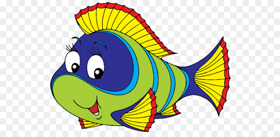 Poisson De Dessin Animé，Jaune PNG