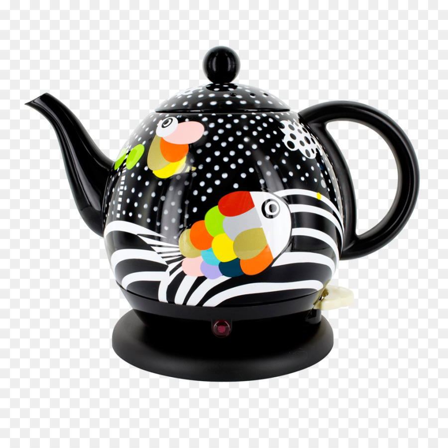 Théière Décorative，Coloré PNG