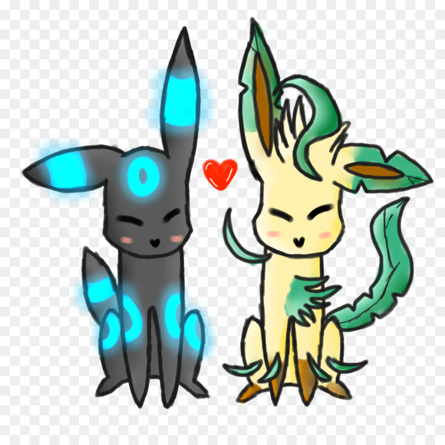 Leafeon，Umbreon PNG