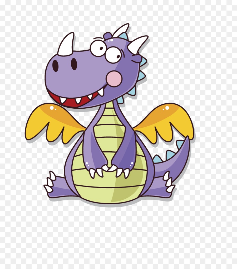 Dragon De Dessin Animé，Mythique PNG