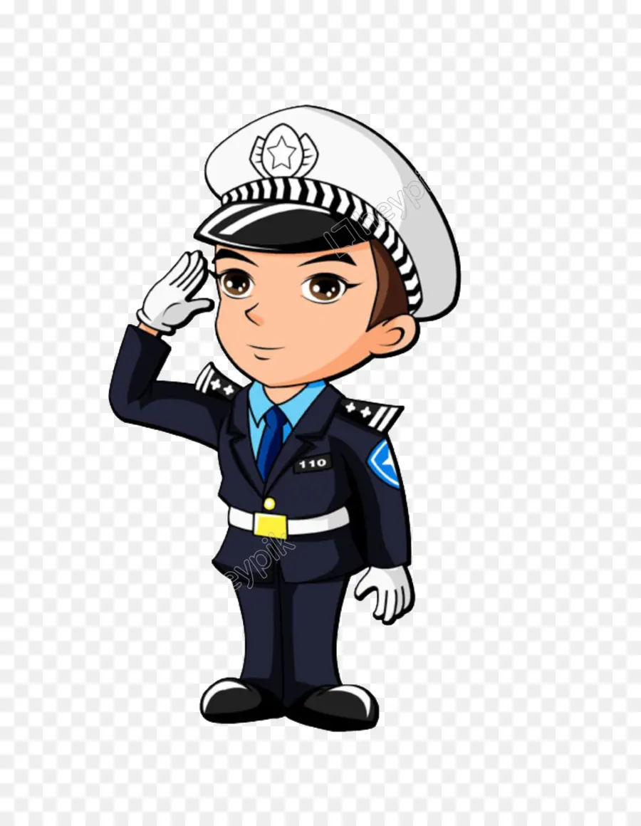 Policier，Dessin Animé PNG