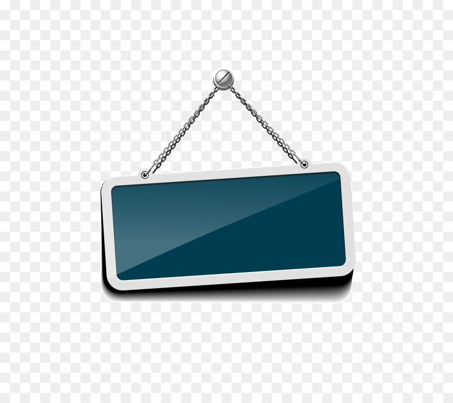 Panneau Bleu，Suspendu PNG