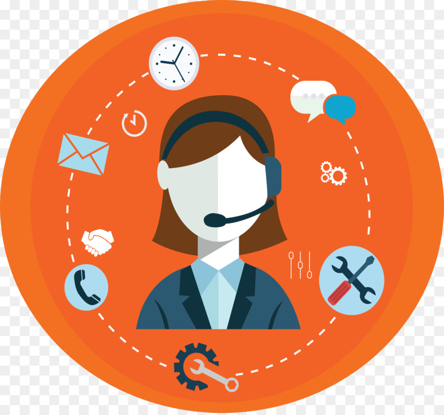 Service Client，Casque PNG