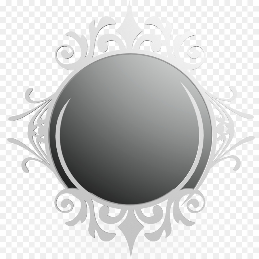 Miroir Rond，Décoratif PNG