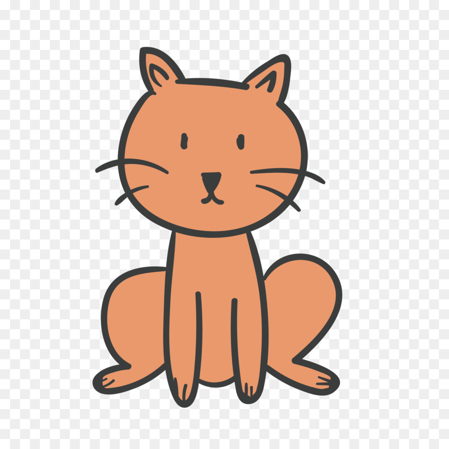 Chat De Dessin Animé，Animal De Compagnie PNG