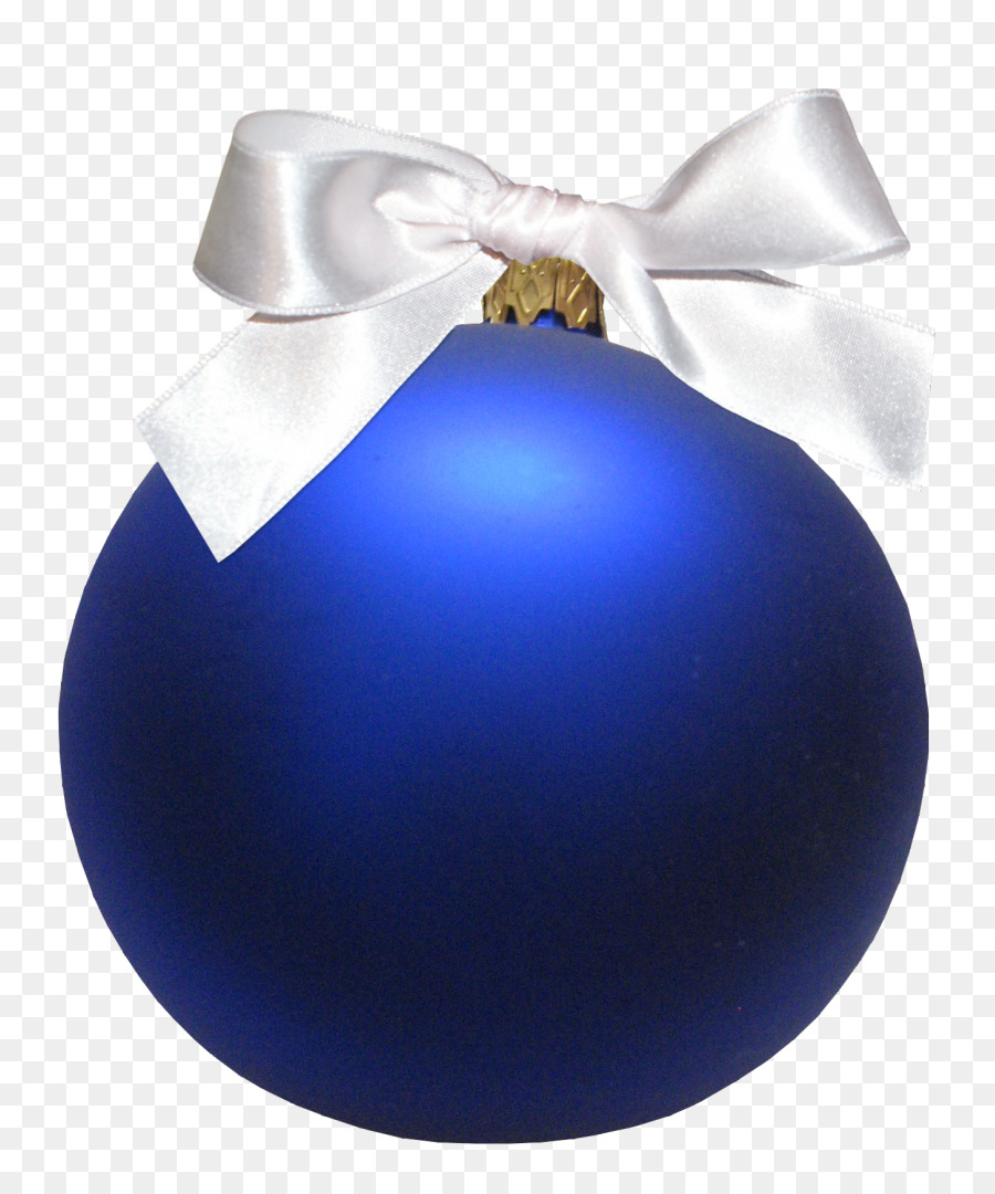 Ornement Bleu，Noël PNG