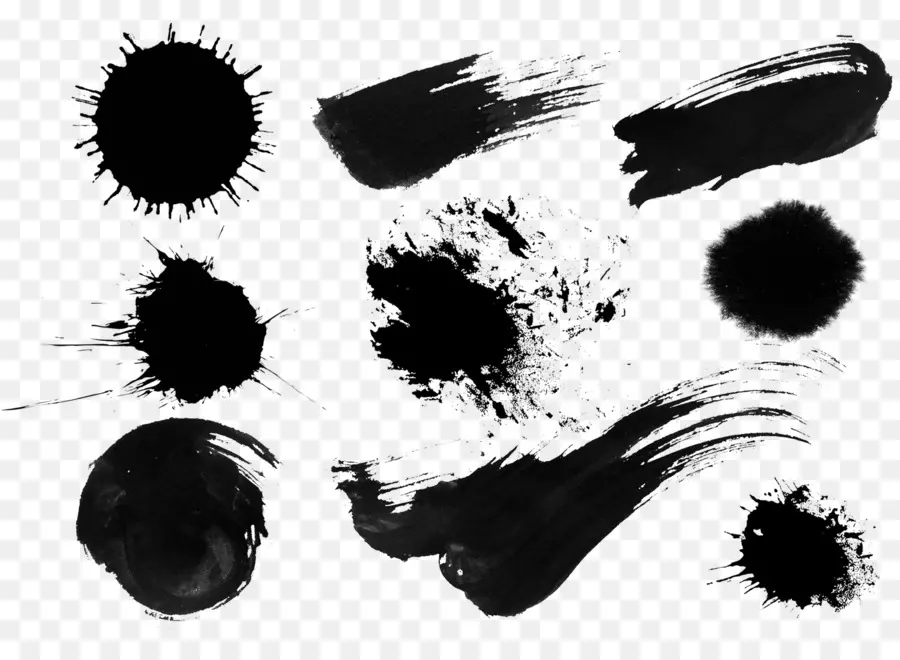 L Encre De La Brosse，Graphisme PNG