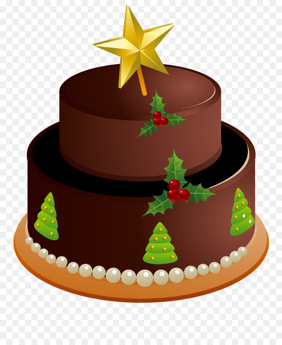 Gâteau Au Chocolat，Le Jour De Noël PNG