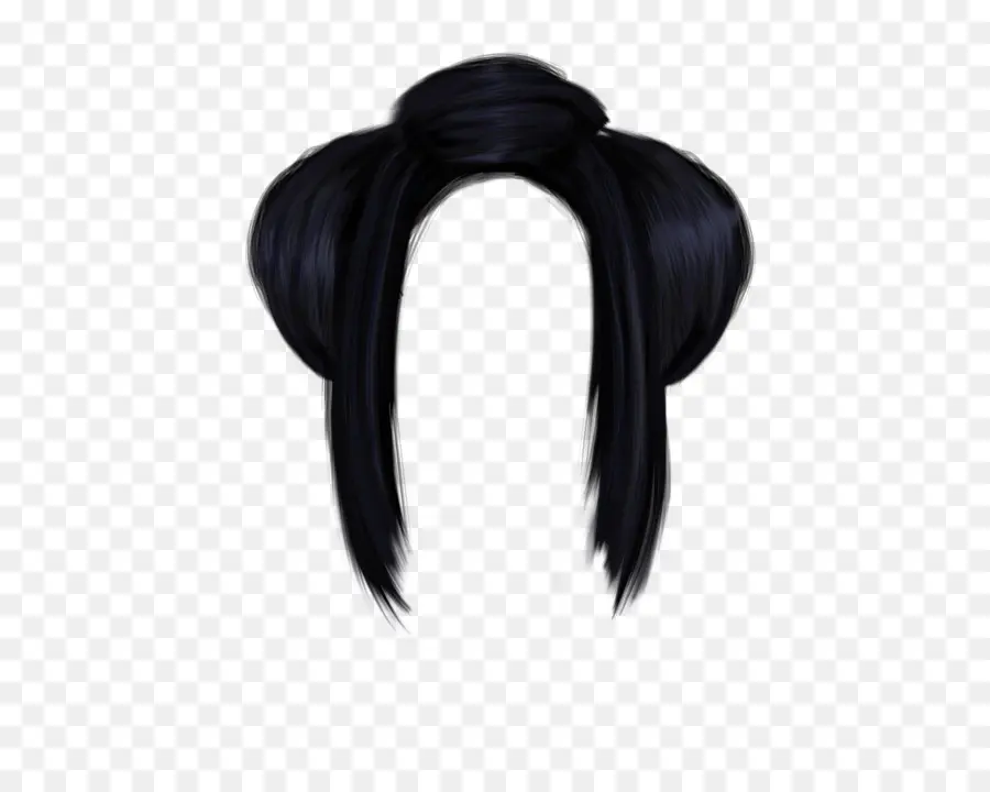 Cheveux，Noir PNG