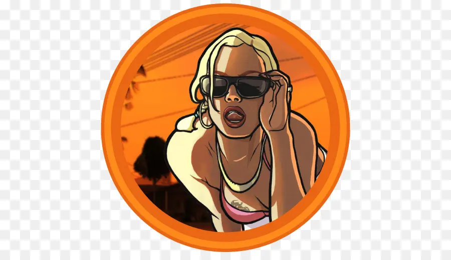 Femme Avec Des Lunettes De Soleil，Blond PNG