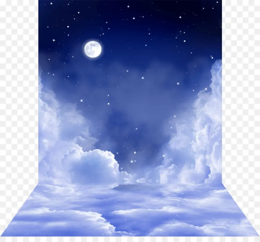 La Nuit，Clair De Lune PNG