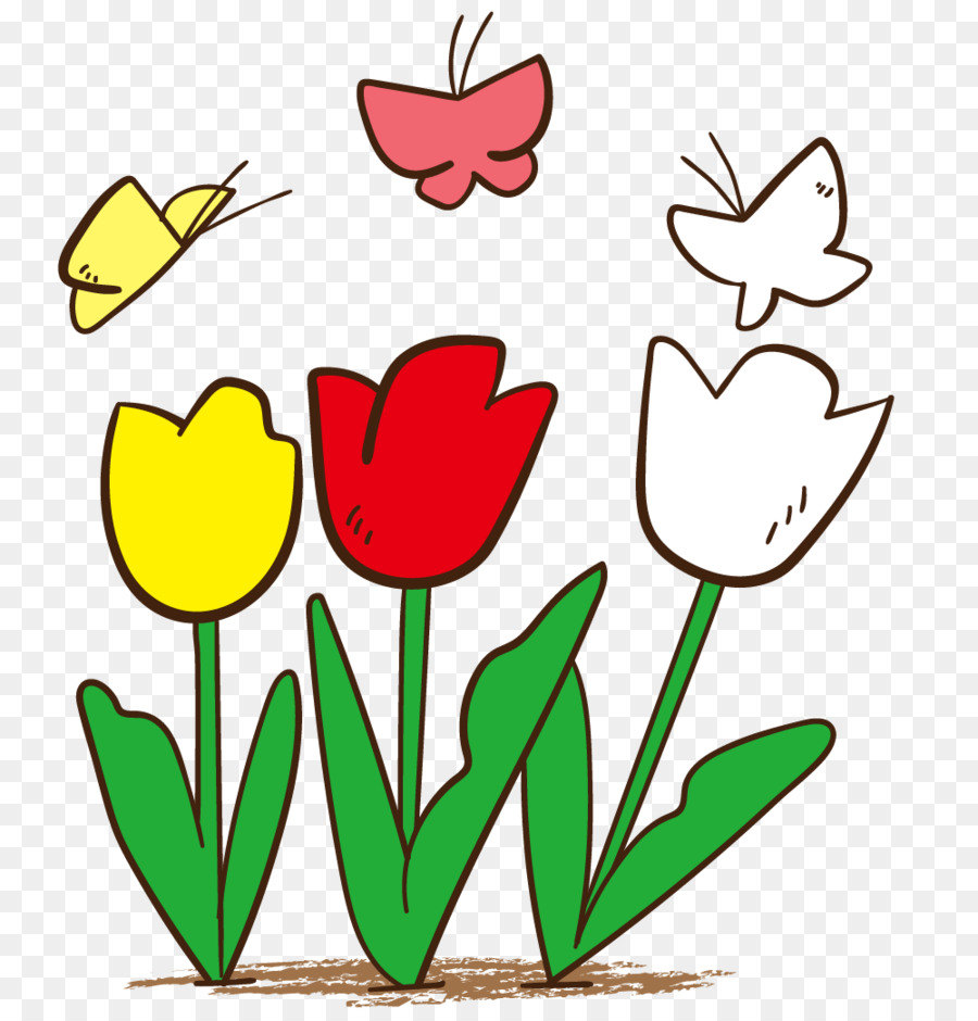 Design Floral，Tulip PNG