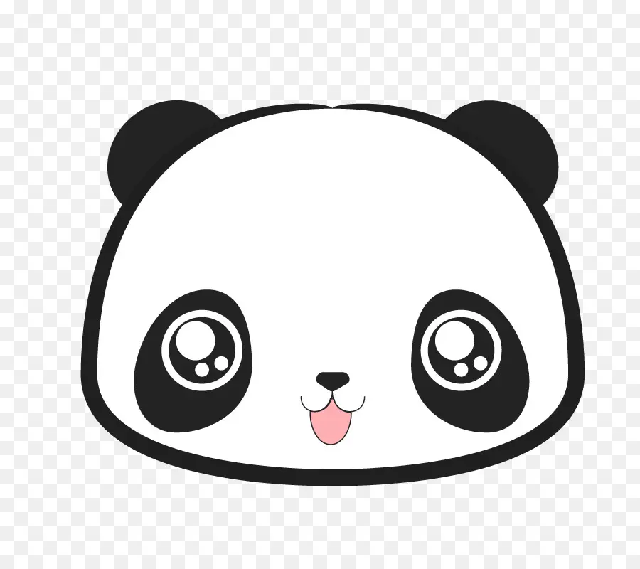 Panda Géant，Heureux Panda PNG