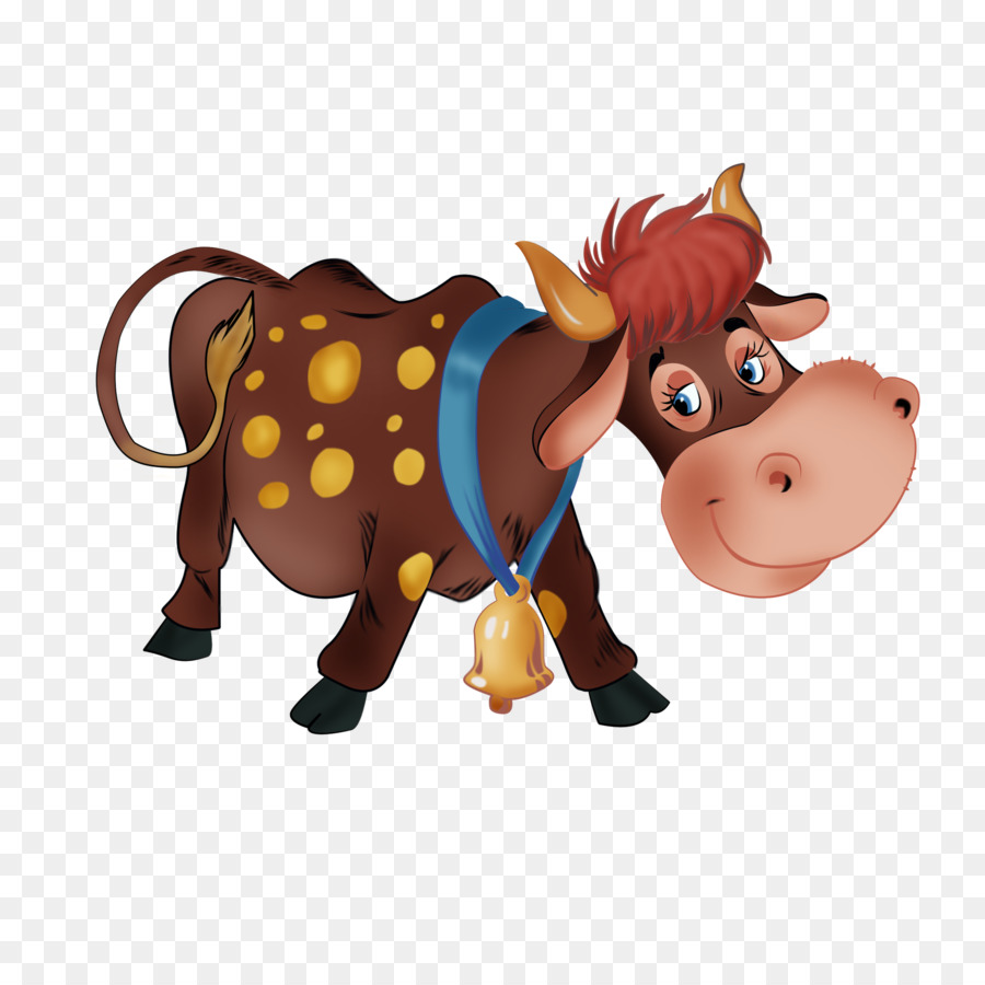 Vache De Dessin Animé，Ferme PNG