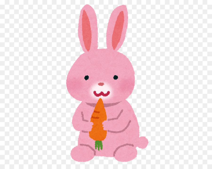 Lapin Rose，Carotte PNG