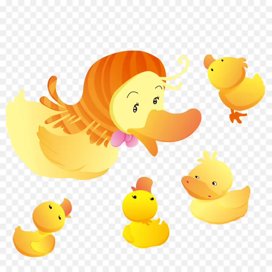 Canard，Dessin Animé PNG