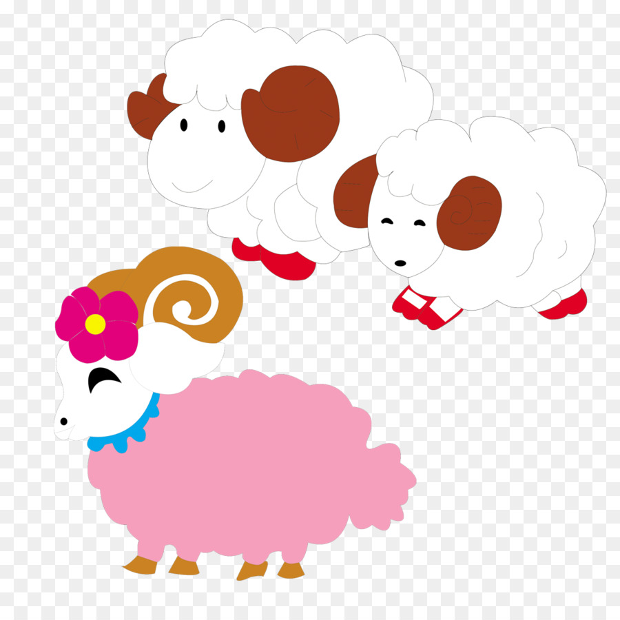 Les Moutons，Couleur PNG